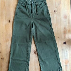 Vigoss Olive Flare Jeans